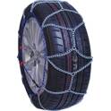 2 Traditionelle Schneekette aus Stahl mit manueller Spannung 7mm  130 1st Price - KNSS 130