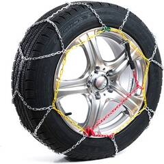 2 Manual tensioning traditional steel snow chains 9mm 30 - KNS 30