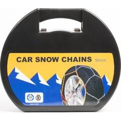 2 Manual tensioning traditional steel snow chains 9mm 90 1st Price - KNS 90