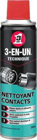 3 IN 1 Contact Cleaner -250ml