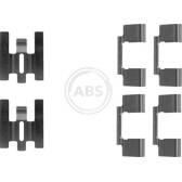 Accessory Kit- disc brake pads A.B.S. - 1160Q