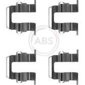 Accessory Kit- disc brake pads A.B.S. - 1259Q