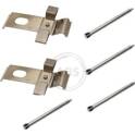 Accessory Kit- disc brake pads A.B.S. - 1634Q