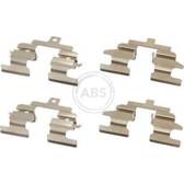 Accessory Kit- disc brake pads A.B.S. - 1737Q