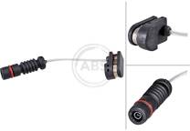 Warning Contact, brake pad wear