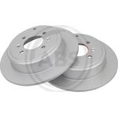 Jeu de 2 disques de frein A.B.S. - 16647