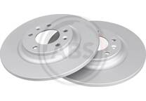 Jeu de 2 disques de frein