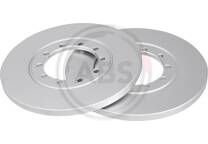 Jeu de 2 disques de frein