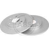 Jeu de 2 disques de frein A.B.S. - 15839