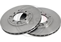 Jeu de 2 disques de frein