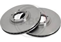Jeu de 2 disques de frein