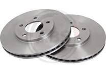 Jeu de 2 disques de frein