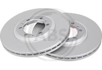 Jeu de 2 disques de frein