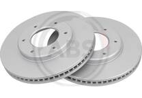 Jeu de 2 disques de frein