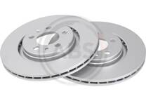 Jeu de 2 disques de frein