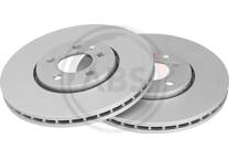 Jeu de 2 disques de frein