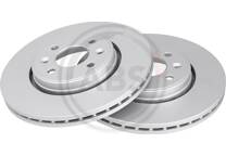 Jeu de 2 disques de frein