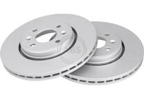 Jeu de 2 disques de frein