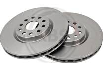 Jeu de 2 disques de frein