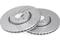 Jeu de 2 disques de frein