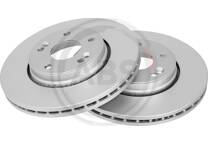 Jeu de 2 disques de frein
