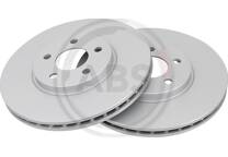 Jeu de 2 disques de frein