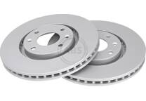 Jeu de 2 disques de frein