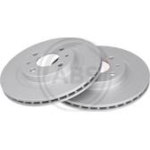 Jeu de 2 disques de frein A.B.S. - 17342