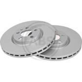 Jeu de 2 disques de frein A.B.S. - 17406