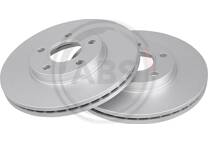 Jeu de 2 disques de frein