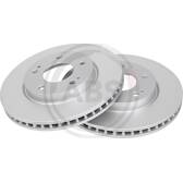 Jeu de 2 disques de frein A.B.S. - 17434