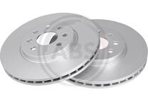 Jeu de 2 disques de frein
