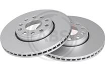 Jeu de 2 disques de frein
