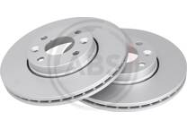 Jeu de 2 disques de frein