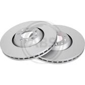 Jeu de 2 disques de frein A.B.S. - 17554