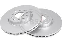 Jeu de 2 disques de frein