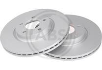 Jeu de 2 disques de frein