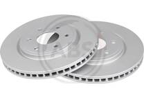 Jeu de 2 disques de frein