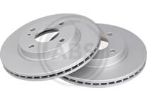 Jeu de 2 disques de frein