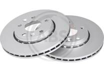 Jeu de 2 disques de frein