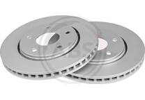 Jeu de 2 disques de frein