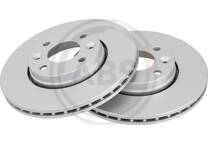 Jeu de 2 disques de frein