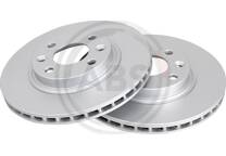 Jeu de 2 disques de frein