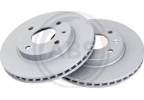 Jeu de 2 disques de frein