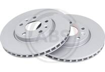 Jeu de 2 disques de frein