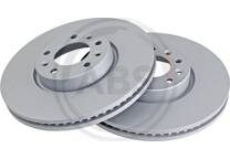 Jeu de 2 disques de frein