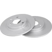 Brake disc set (2) A.B.S. - 15839