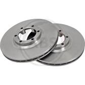 Brake disc set (2) A.B.S. - 16074