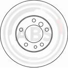 Brake disc (per unit) A.B.S. - 16102