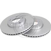 Brake disc set (2) A.B.S. - 16878
